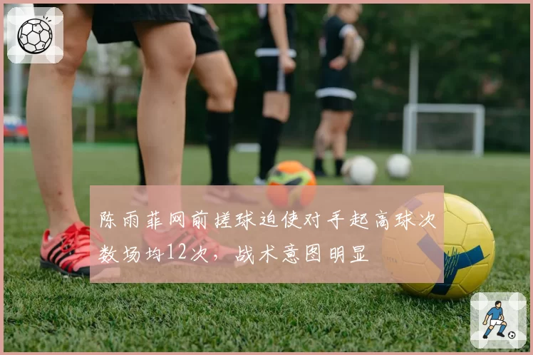 陈雨菲网前搓球迫使对手起高球次数场均12次，战术意图明显